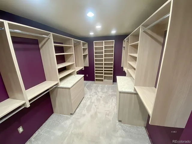 en empty room with windows