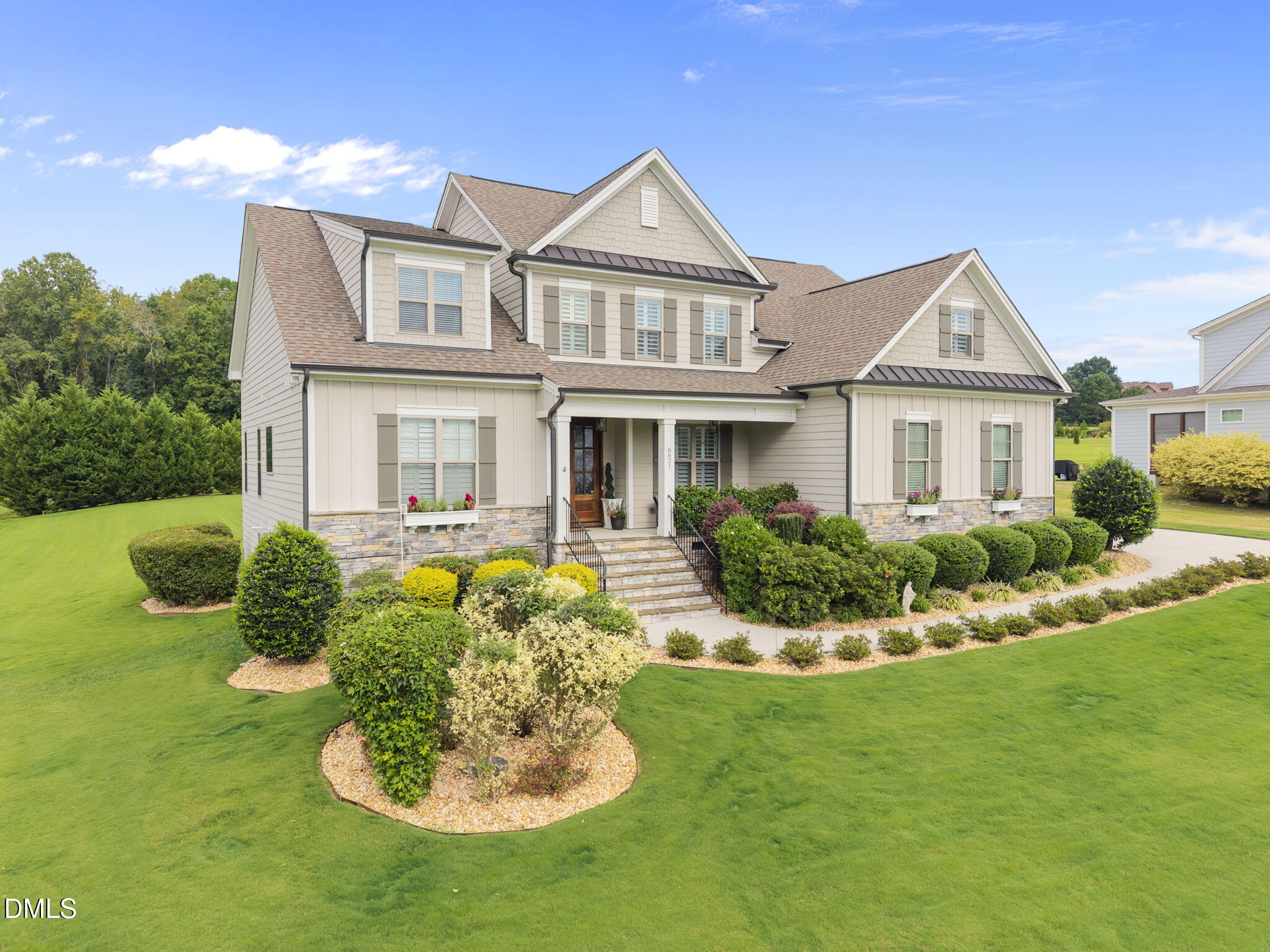 8821 Hexham Road Wake Forest, NC 27587 - Photo 2 of 63 3-web-or-mls-03-DJI_20250826100448_0291_