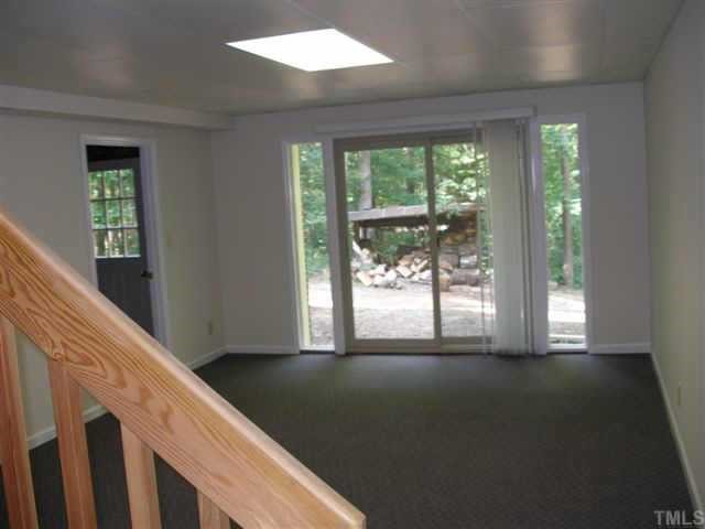 1028 Bahama Road Bahama, NC 27503 - Photo 8 of 10 The basement room. We call it an office but, it's yours to decide. There is also a large Recreation Playroom in the basement with a great Storage Closet.
