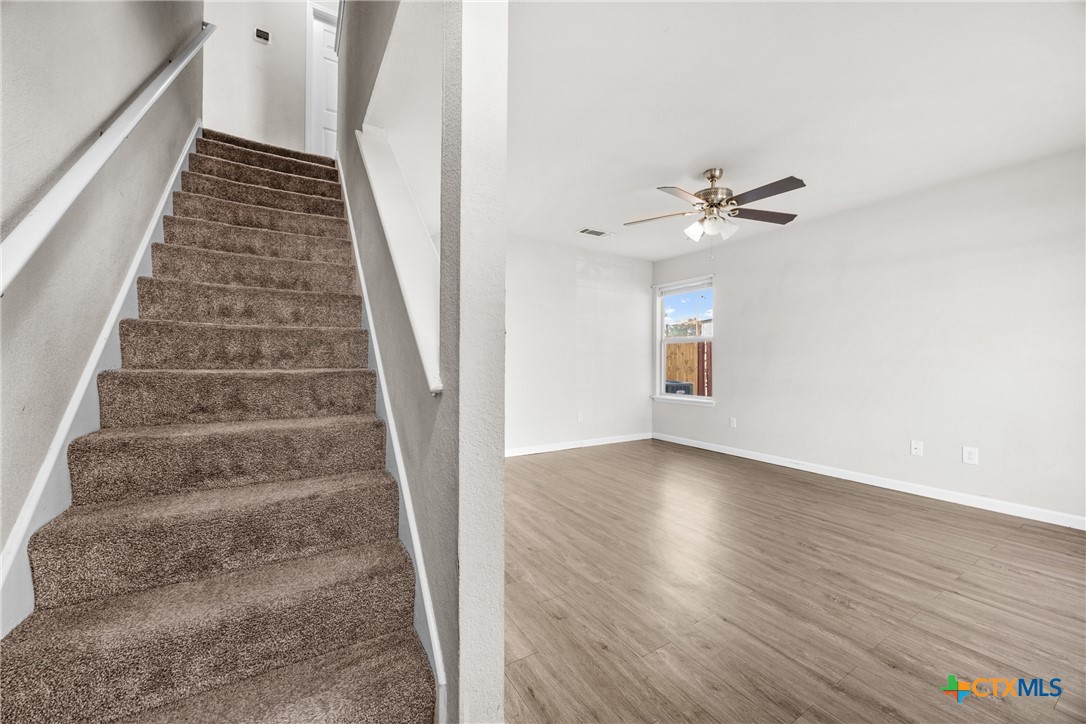 2117 Schwald Road Killeen, TX 76543 - Photo 6 of 29 a view of an entryway with wooden floor