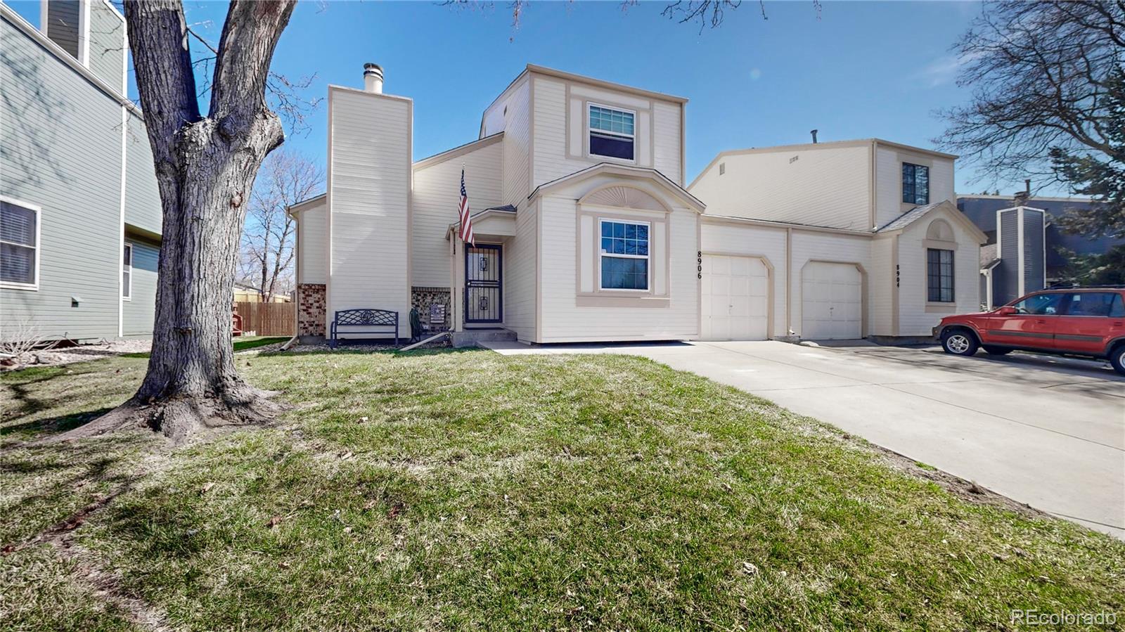 8906 Everett Street Broomfield, CO 80021 - Photo 28 of 35 a front view of a house with a yard