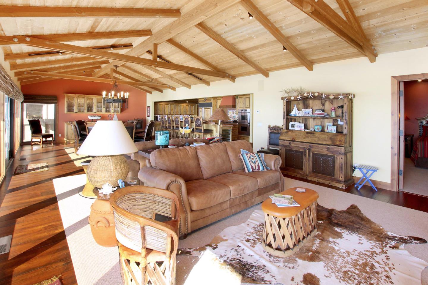 195 Vía Concha Aptos, CA 95003 - Photo 18 of 50 a living room with furniture and a chandelier