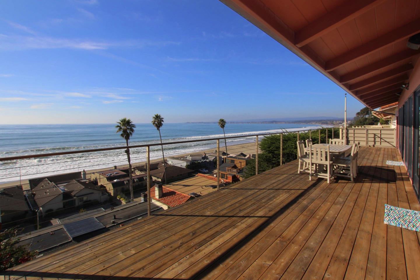 195 Vía Concha Aptos, CA 95003 - Photo 3 of 50 a view of a balcony with chairs and wooden floor