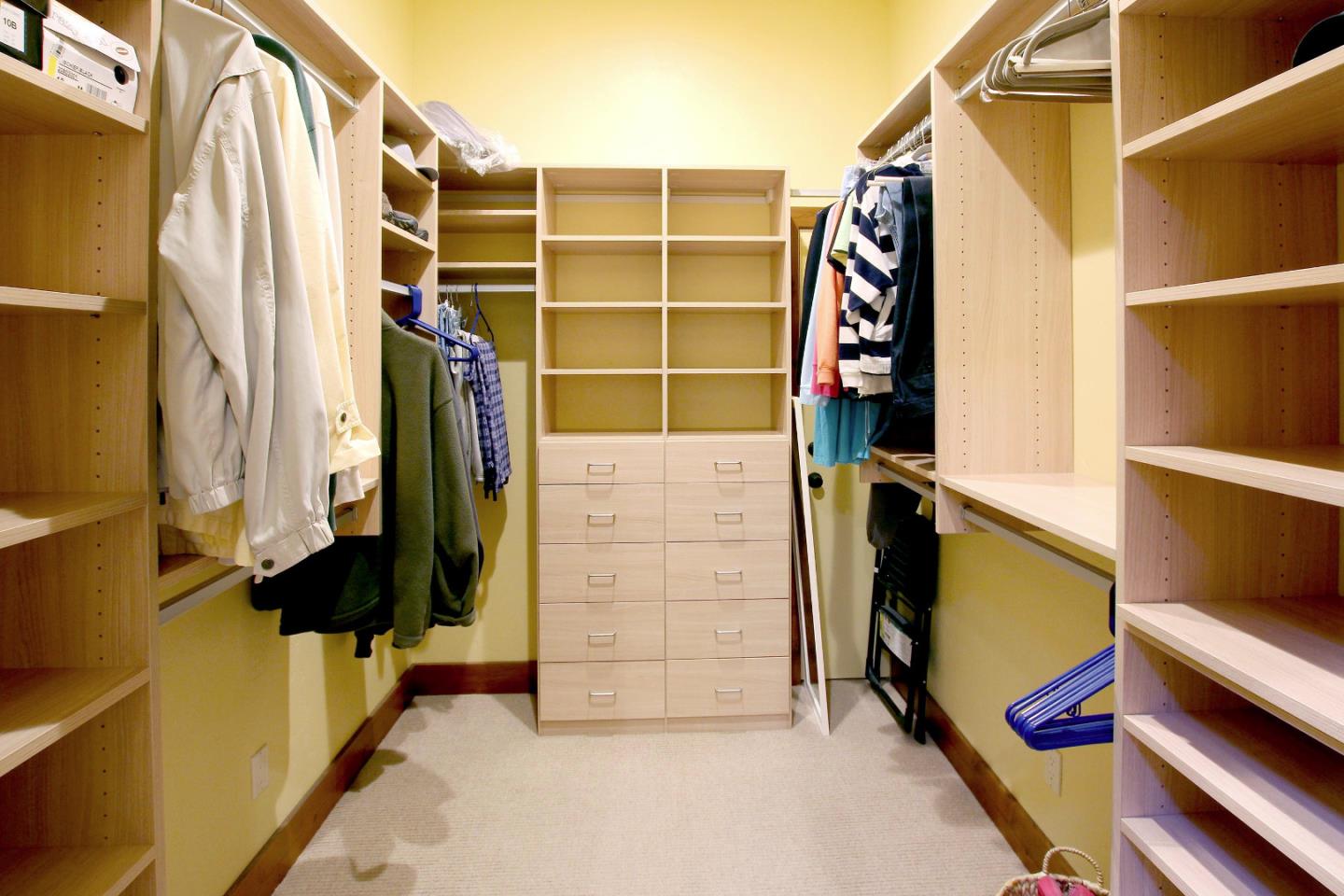 195 Vía Concha Aptos, CA 95003 - Photo 34 of 50 a view of walk in closet with clothes and shoes