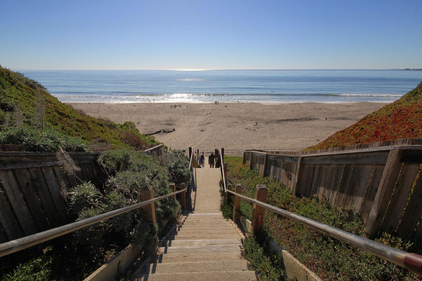 195 Vía Concha Aptos, CA 95003 - Photo 47 of 50 a view of a balcony with wooden floor and fence