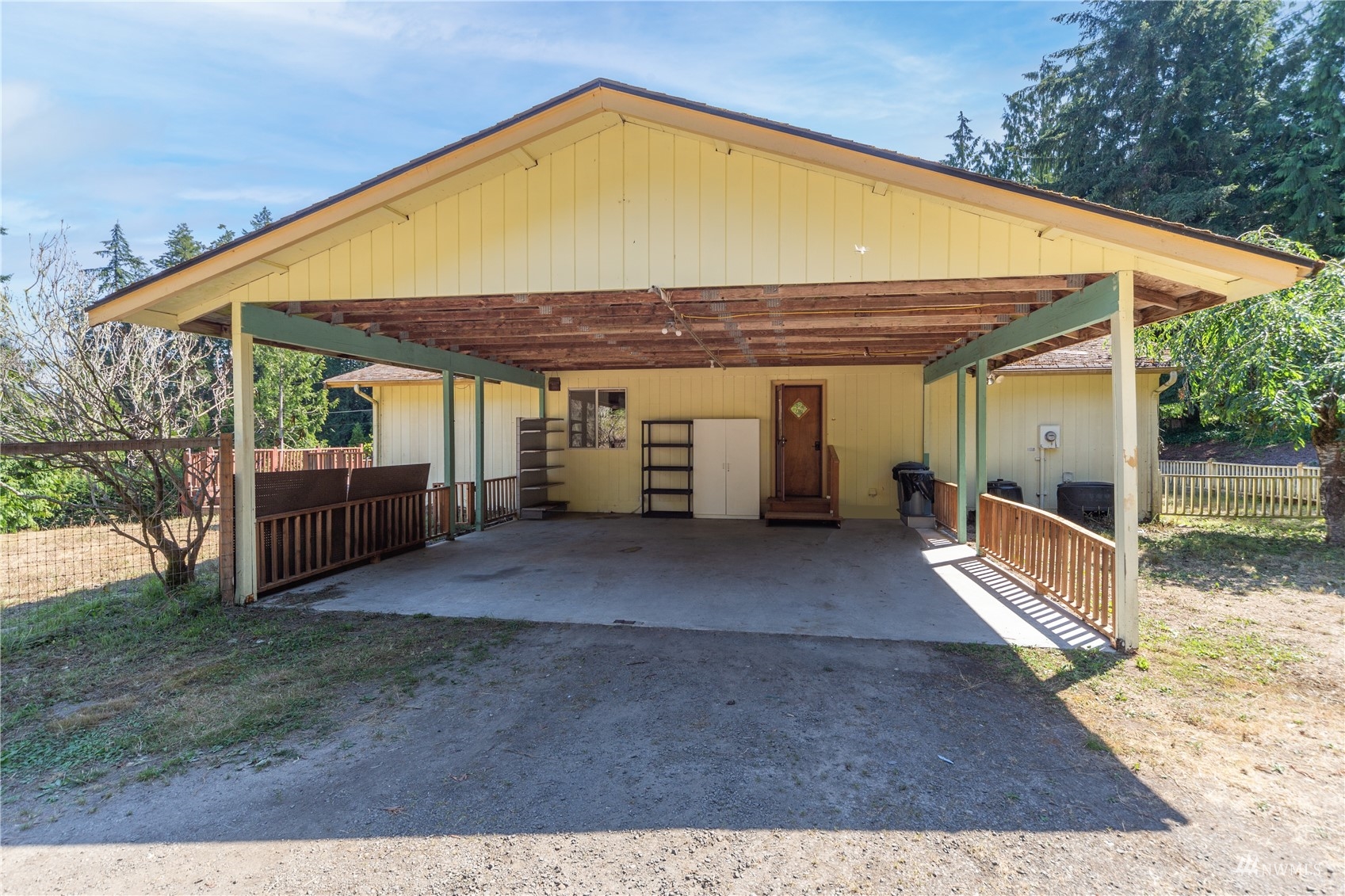 2230 West Valley Road Chimacum, WA 98325 - Photo 15 of 22 a view of a backyard