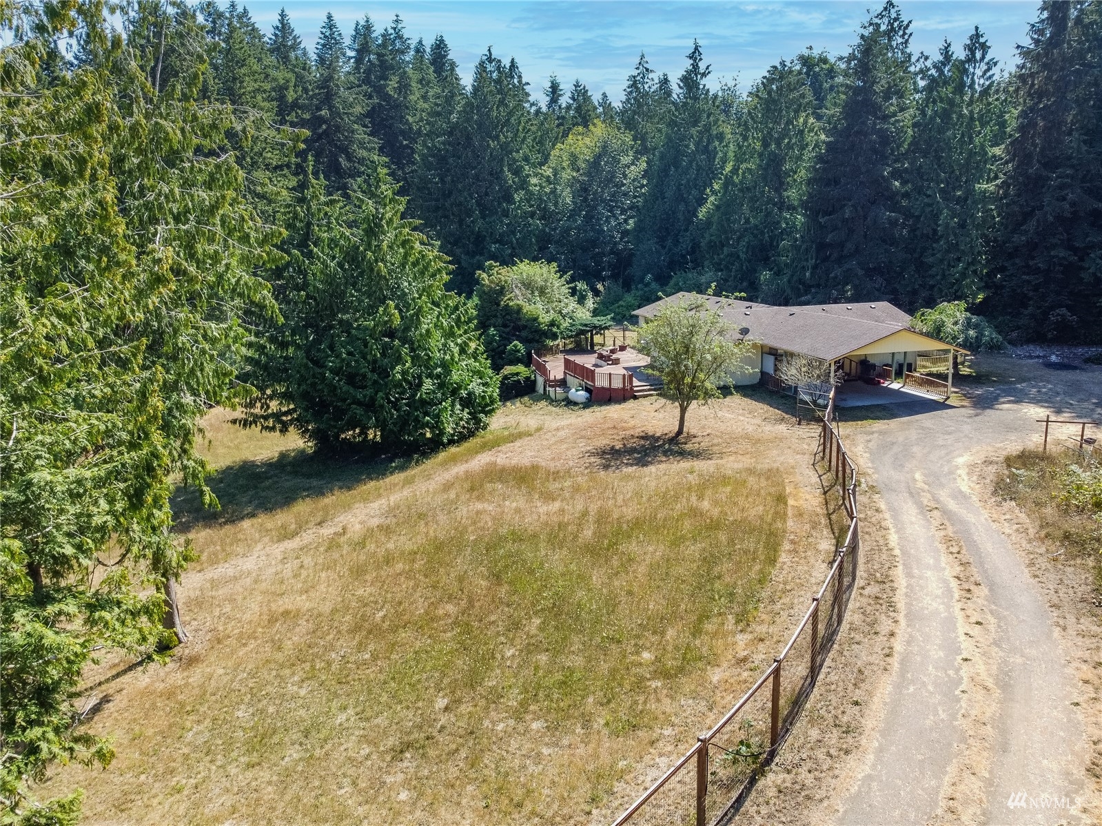 2230 West Valley Road Chimacum, WA 98325 - Photo 21 of 22 a view of outdoor space and yard