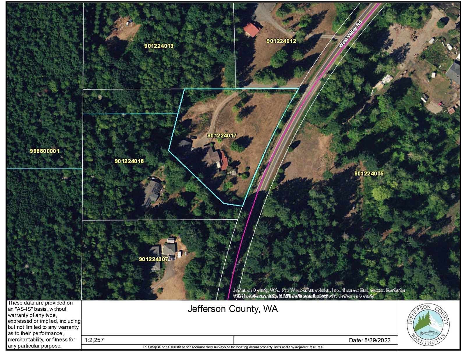2230 West Valley Road Chimacum, WA 98325 - Photo 22 of 22 a view of yard