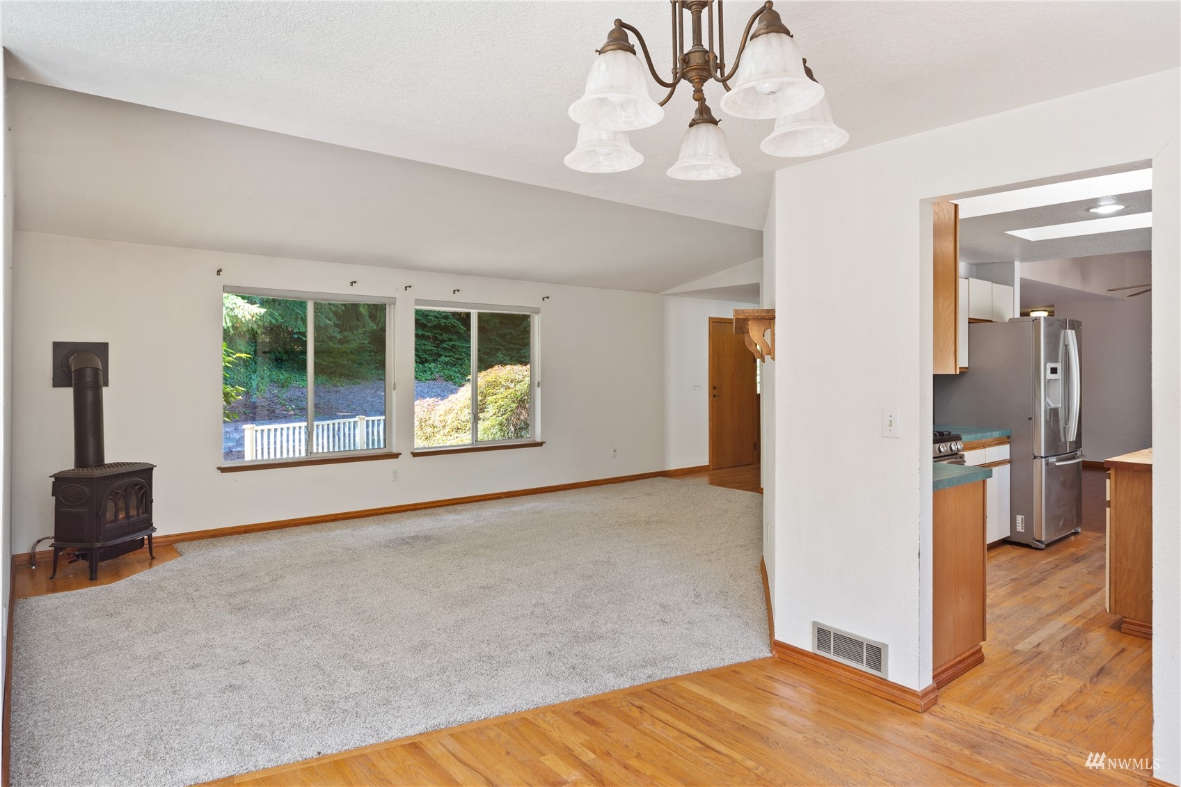 2230 West Valley Road Chimacum, WA 98325 - Photo 6 of 22 a view of an empty room with a window