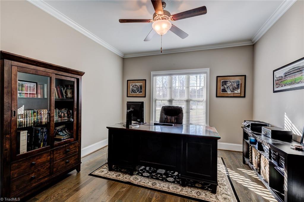 7500 Hearthridge Court Oak Ridge, NC 27310 - Photo 13 of 30 Private main level office