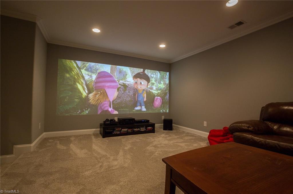 7500 Hearthridge Court Oak Ridge, NC 27310 - Photo 24 of 30 The perfect media room or home theater.