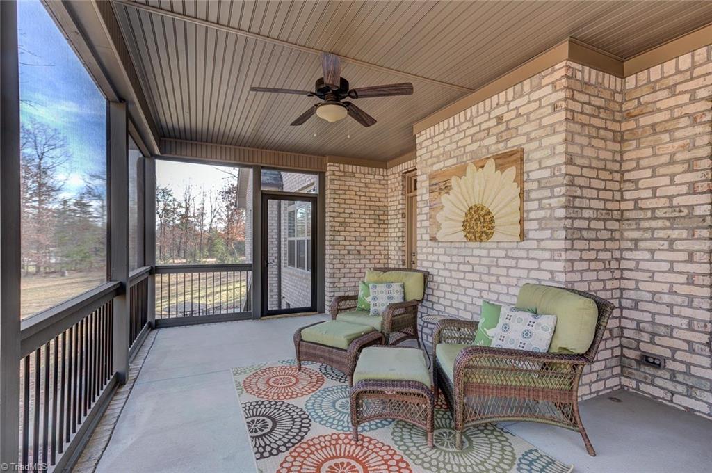 7500 Hearthridge Court Oak Ridge, NC 27310 - Photo 25 of 30 Enjoy your screened porch!