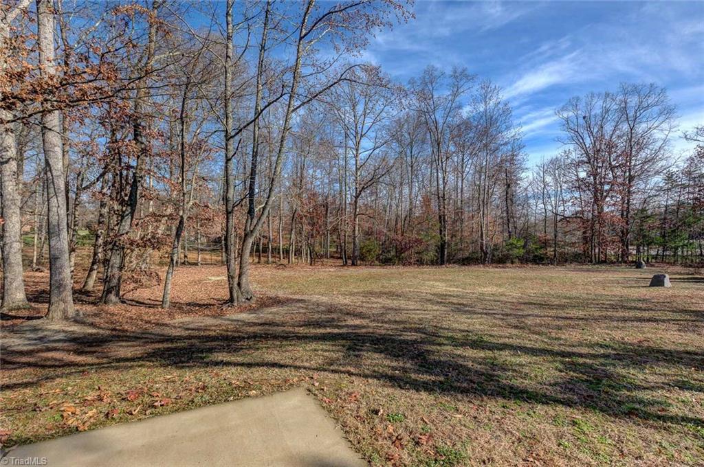 7500 Hearthridge Court Oak Ridge, NC 27310 - Photo 30 of 30 Your level, partially wooded backyard!