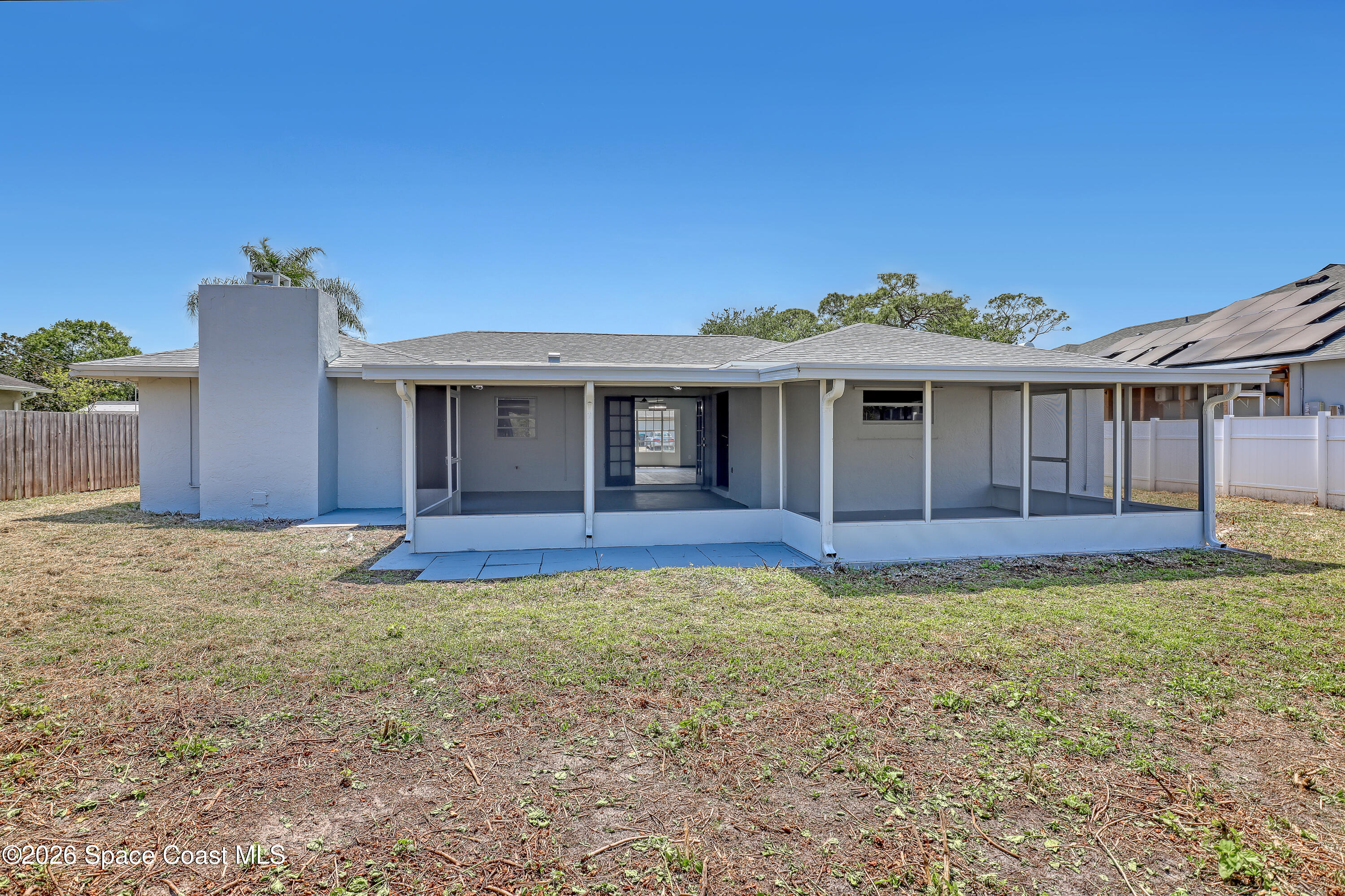 999 Castile Road Southeast Palm Bay, FL 32909 - Photo 33 of 45 Back of house