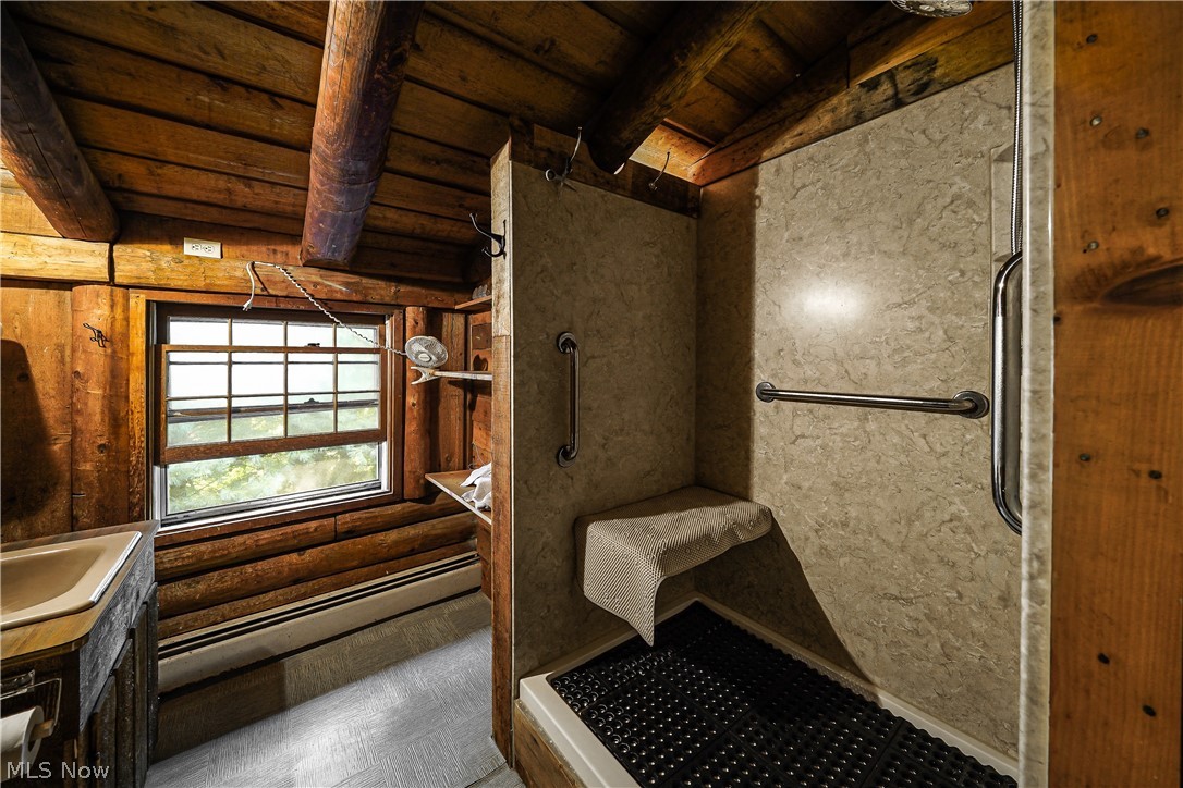 4790 Alexander Road Atwater, OH 44201 - Photo 15 of 35 2nd floor bath with shower