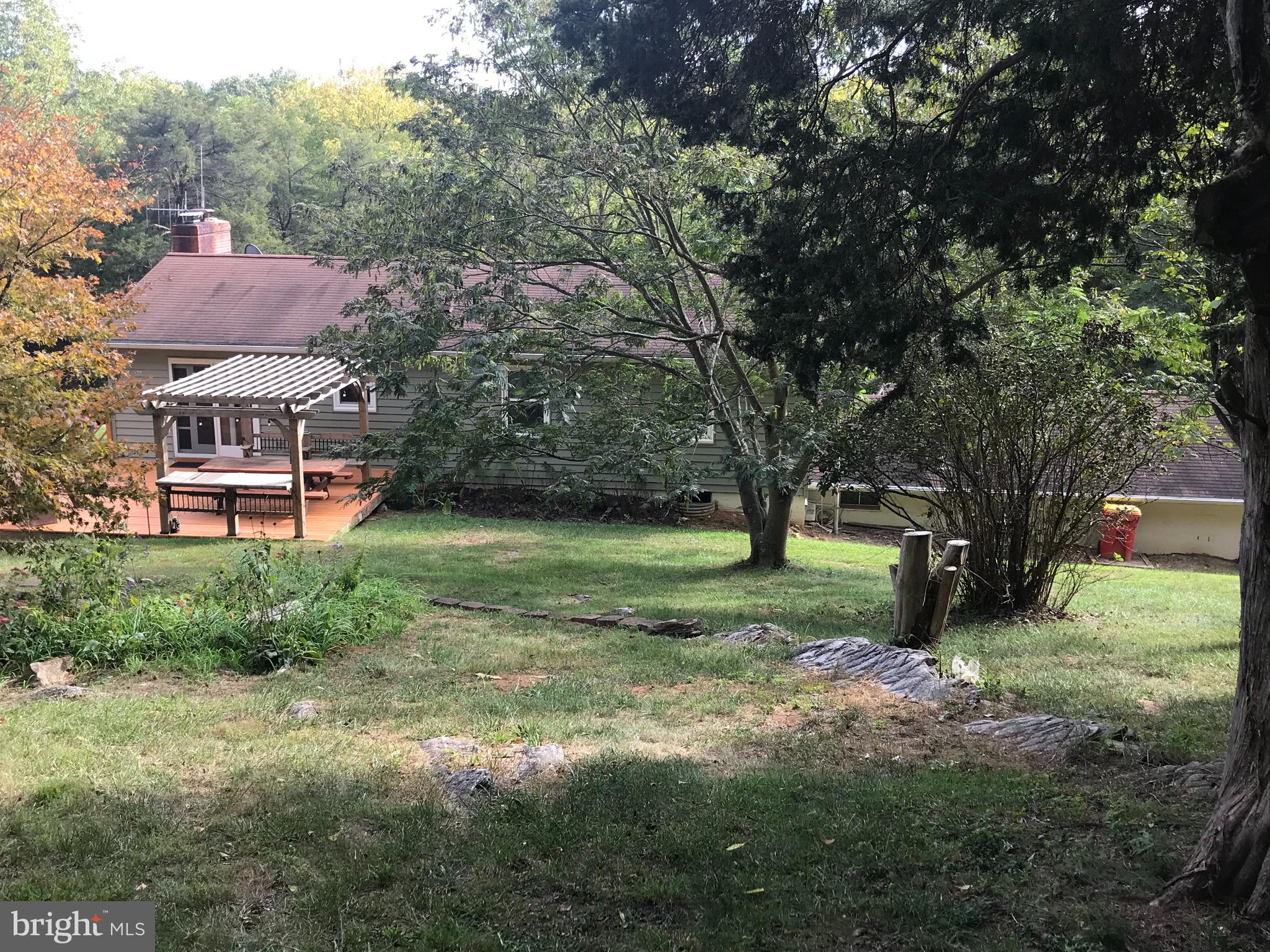 19106 Lappans Road Boonsboro, MD 21713 - Photo 52 of 53 Backyard house view.