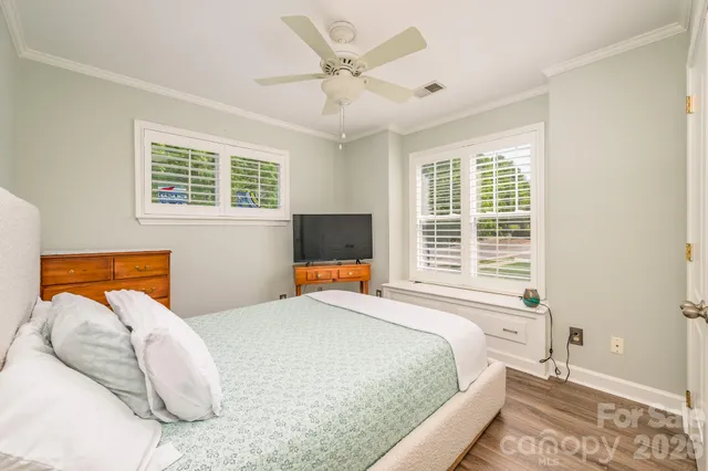 a kitchen with a stove and a microwave
