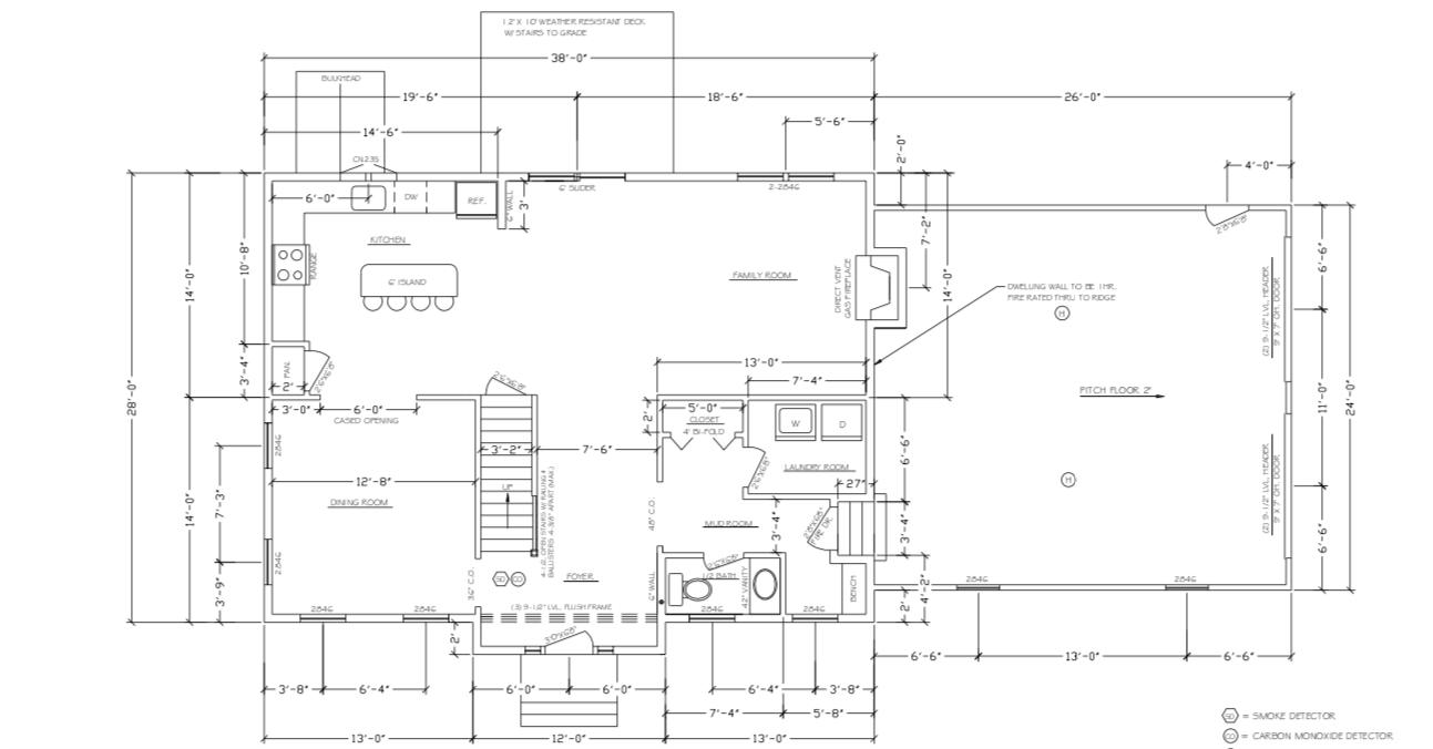 203 Farmersville Road Sandwich, MA 02563 - Photo 13 of 16 203 Farmersville_Plans_First Floor