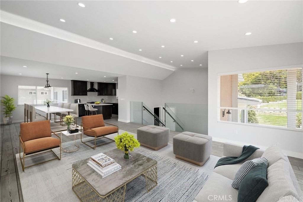 5 Clipper Road, Unit A Rancho Palos Verdes, CA 90275 - Photo 4 of 20 a living room with furniture wooden floor and a large window