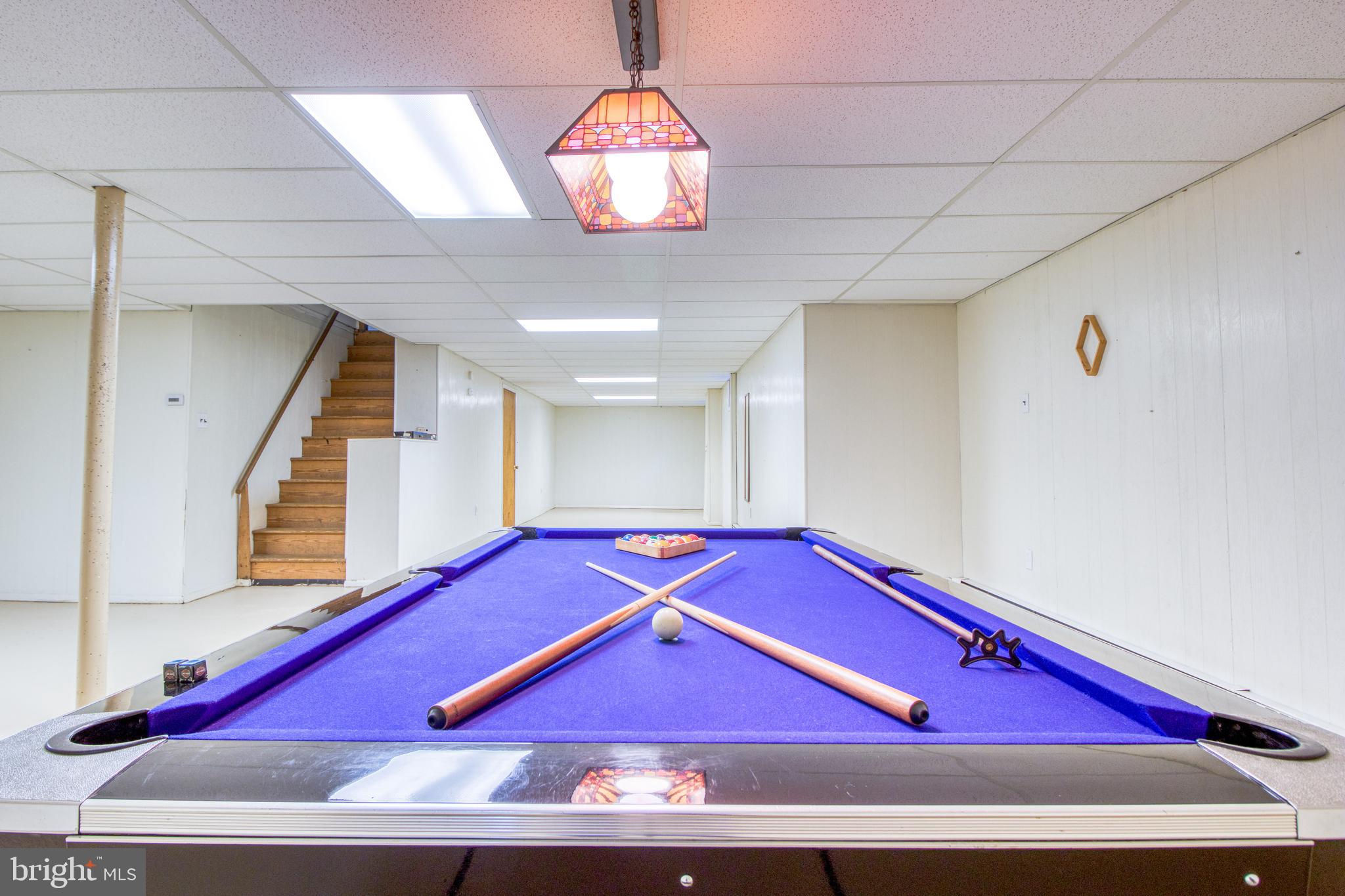 340 West Knowlton Road Media, PA 19063 - Photo 33 of 35 Full Basement w/Pool table