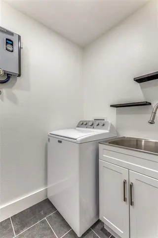 a view of hallway with stairs