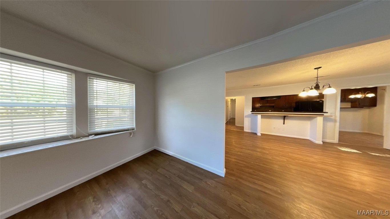View from den- open concept