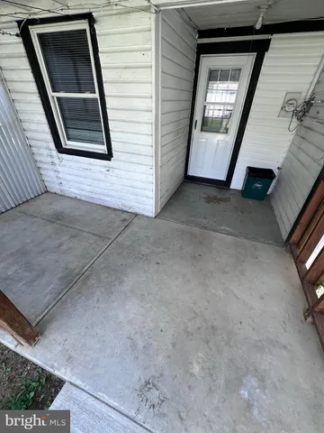 a view of front door