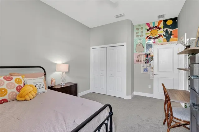 a view of a park with slide