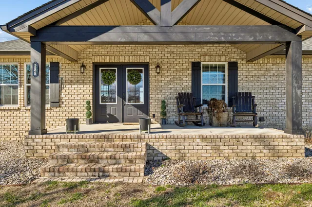 a view of house with wooden floor