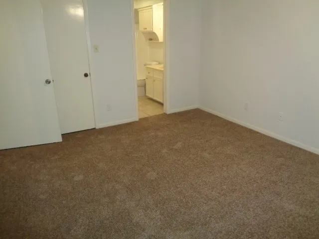 a view of empty room