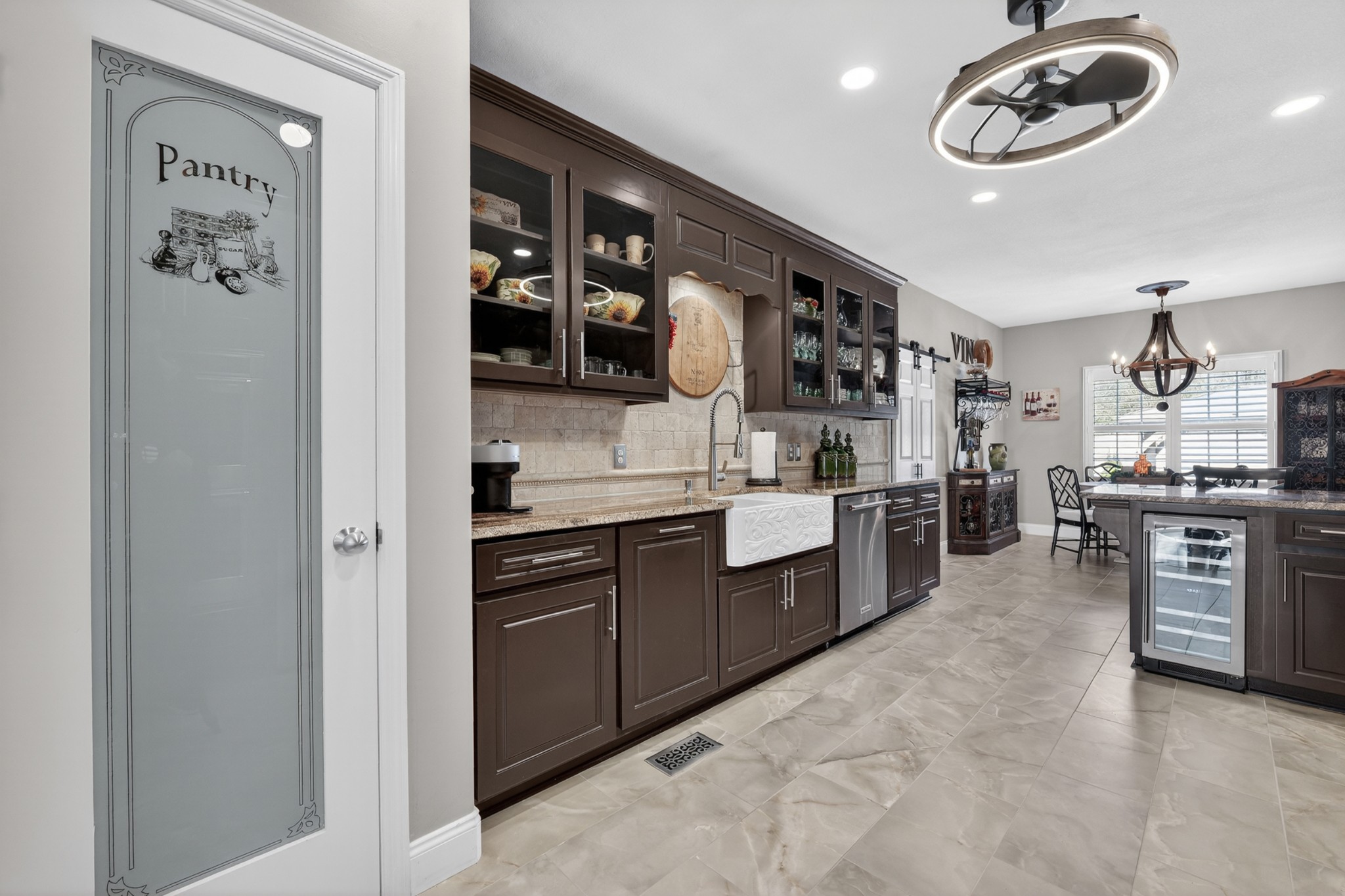 19 Hancock Road Fayetteville, TN 37334 - Photo 23 of 54 a kitchen with a refrigerator and dishwasher