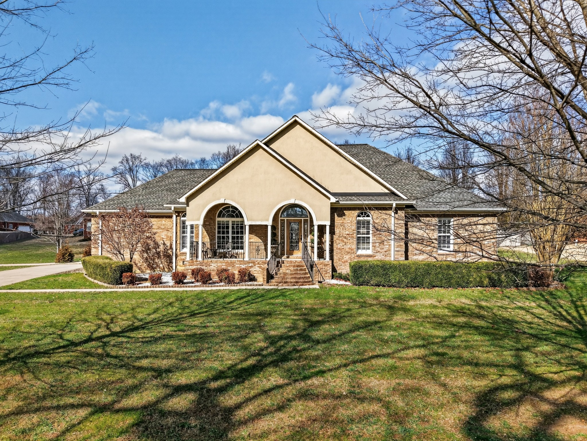 19 Hancock Road Fayetteville, TN 37334 - Photo 54 of 54 a front view of a house with a yard