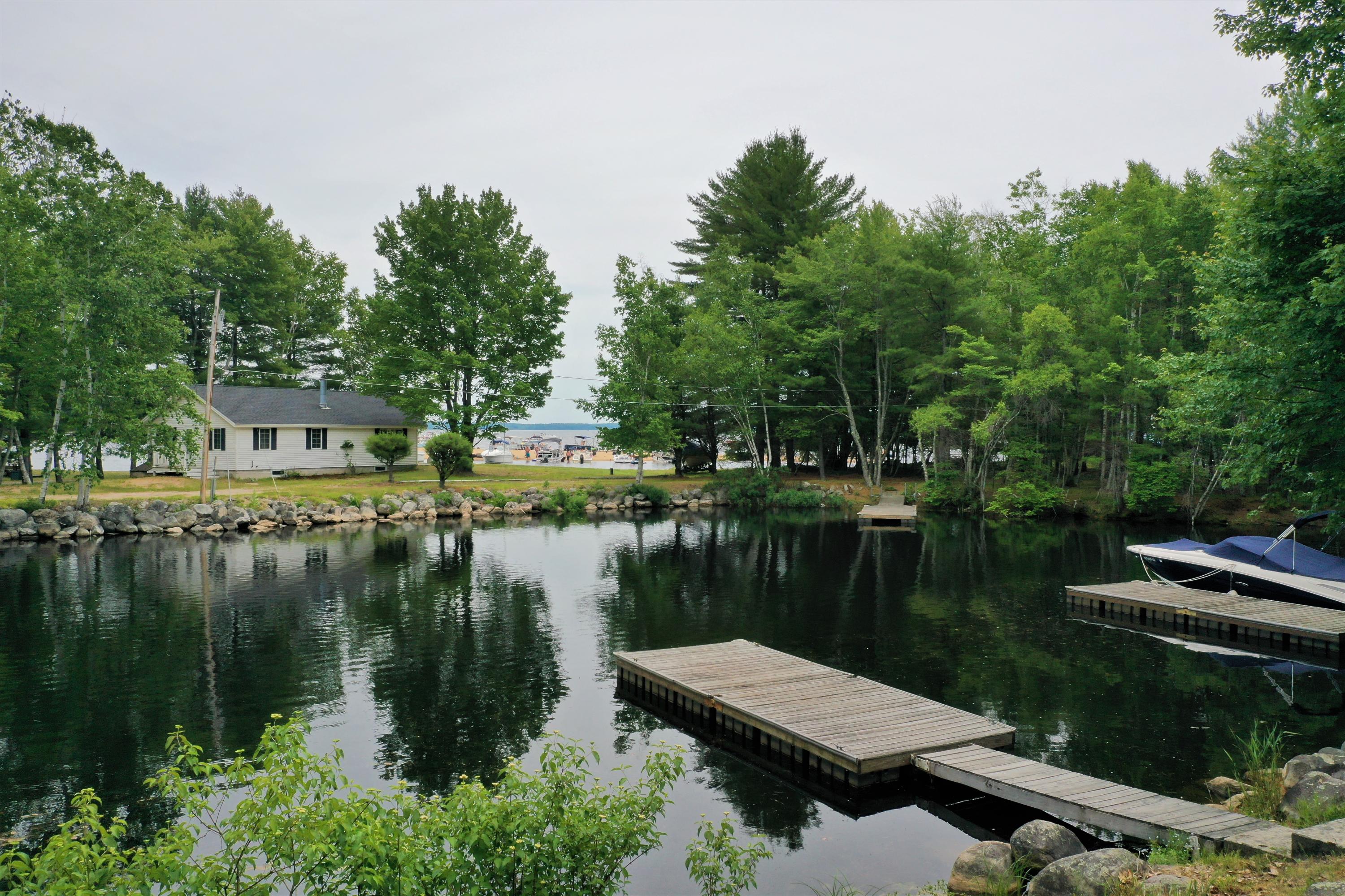 28 Turtle Lane Naples, ME 04055 - Photo 7 of 16 View Sandbar from Yard