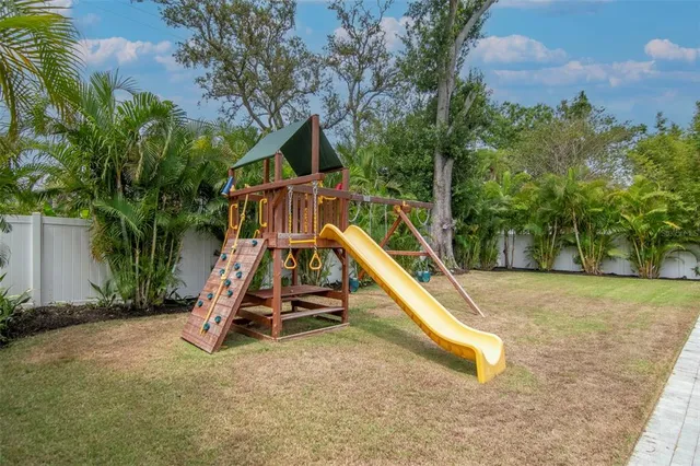 a view of a slide with a slide