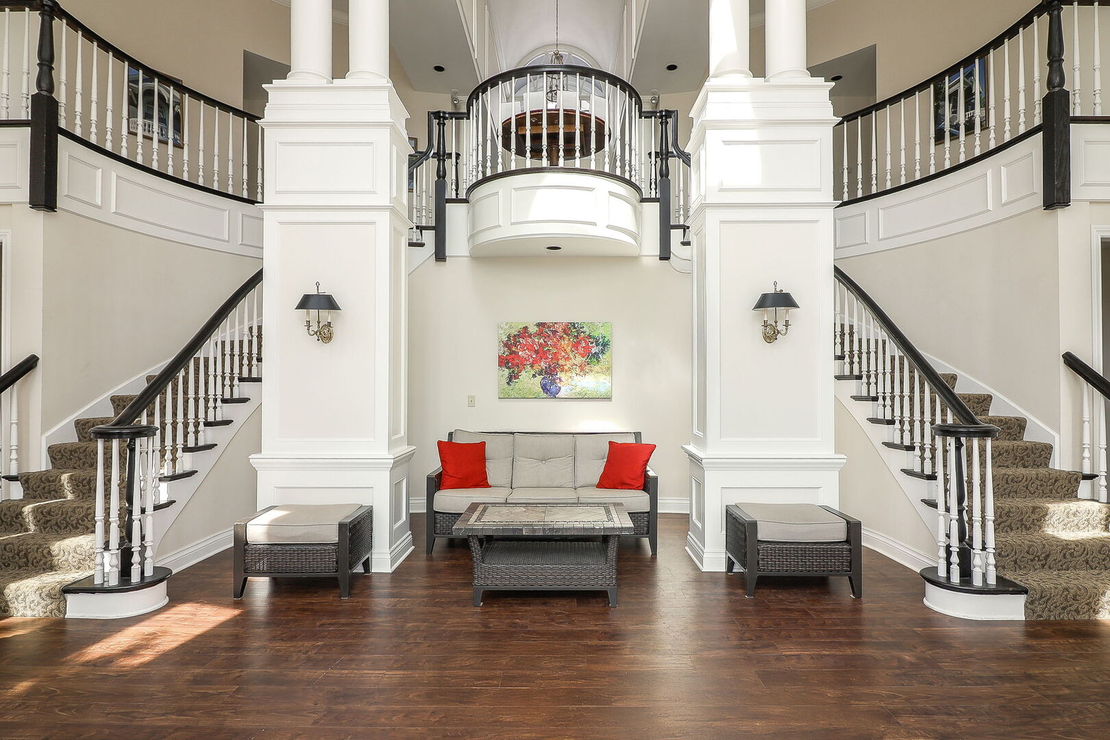164 Springdale Lane Bloomingdale, IL 60108 - Photo 25 of 30 a living room with furniture and a window with wooden floor