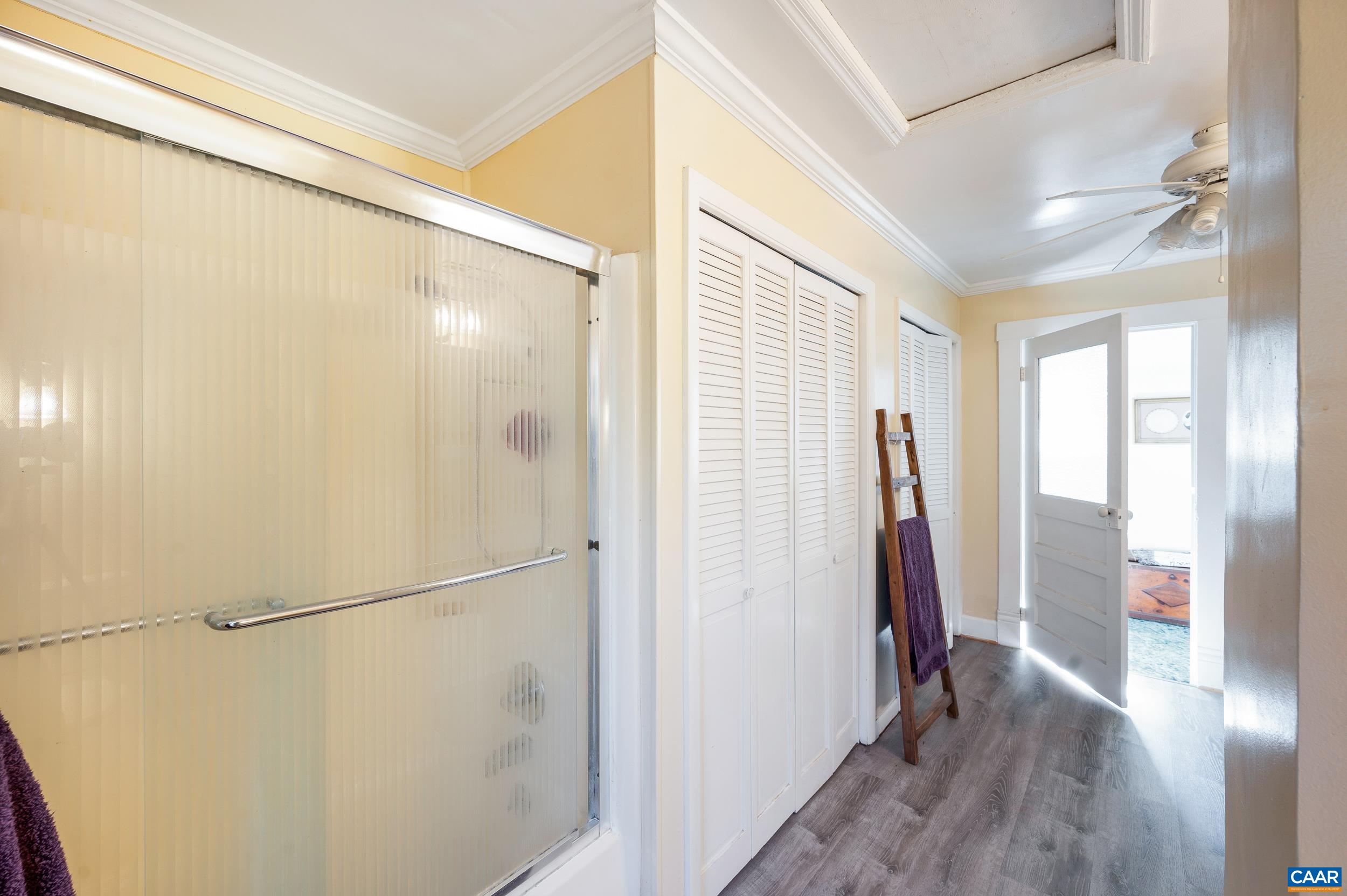 9915 Howardsville Road Howardsville, VA 24562 - Photo 27 of 68 a view of closet with wooden floor