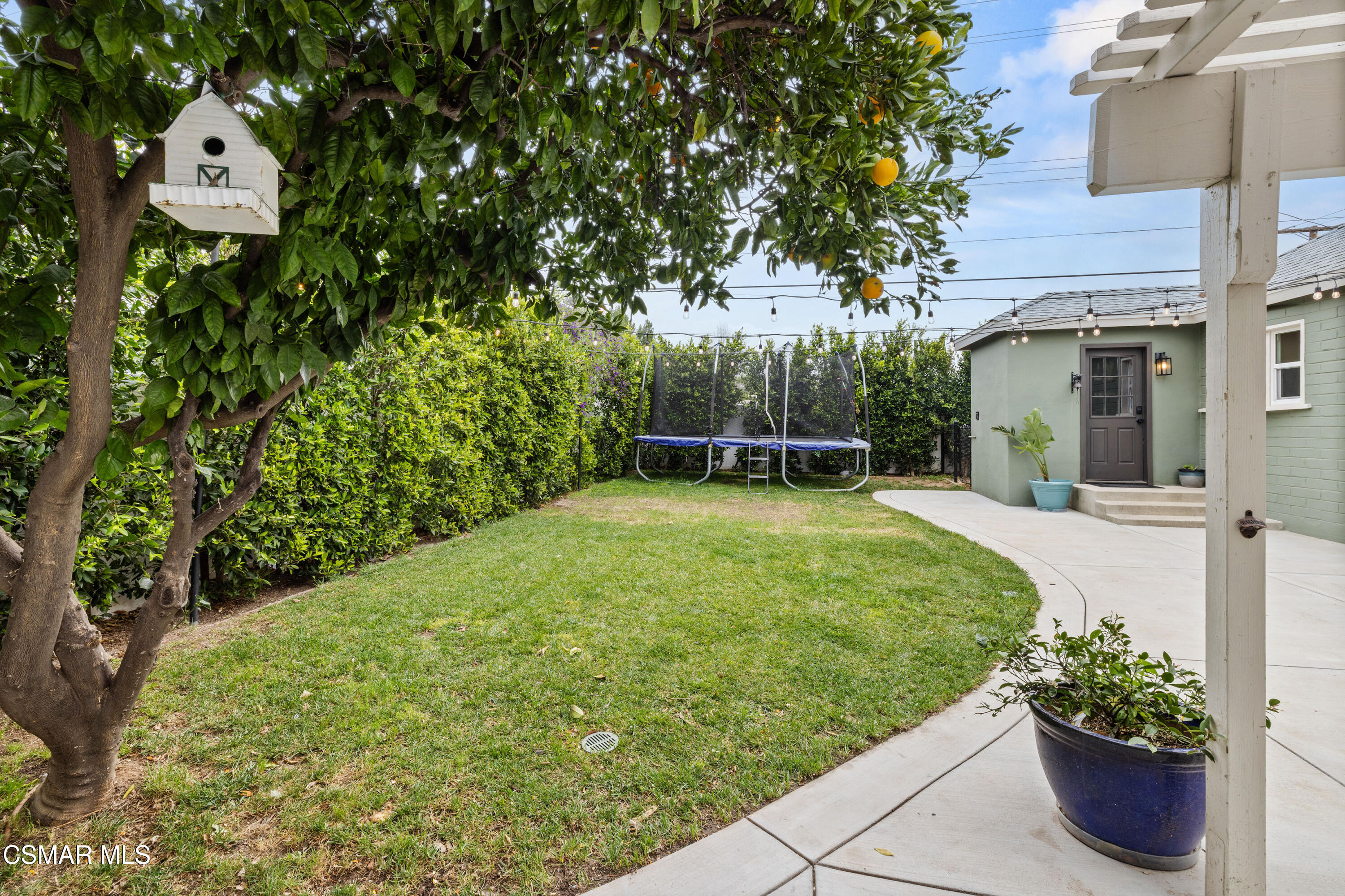 4391 Adam Road Simi Valley, CA 93063 - Photo 29 of 30 a view of a backyard with garden