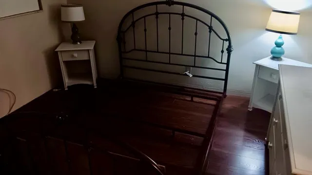 an outdoor sitting area with a table and chairs