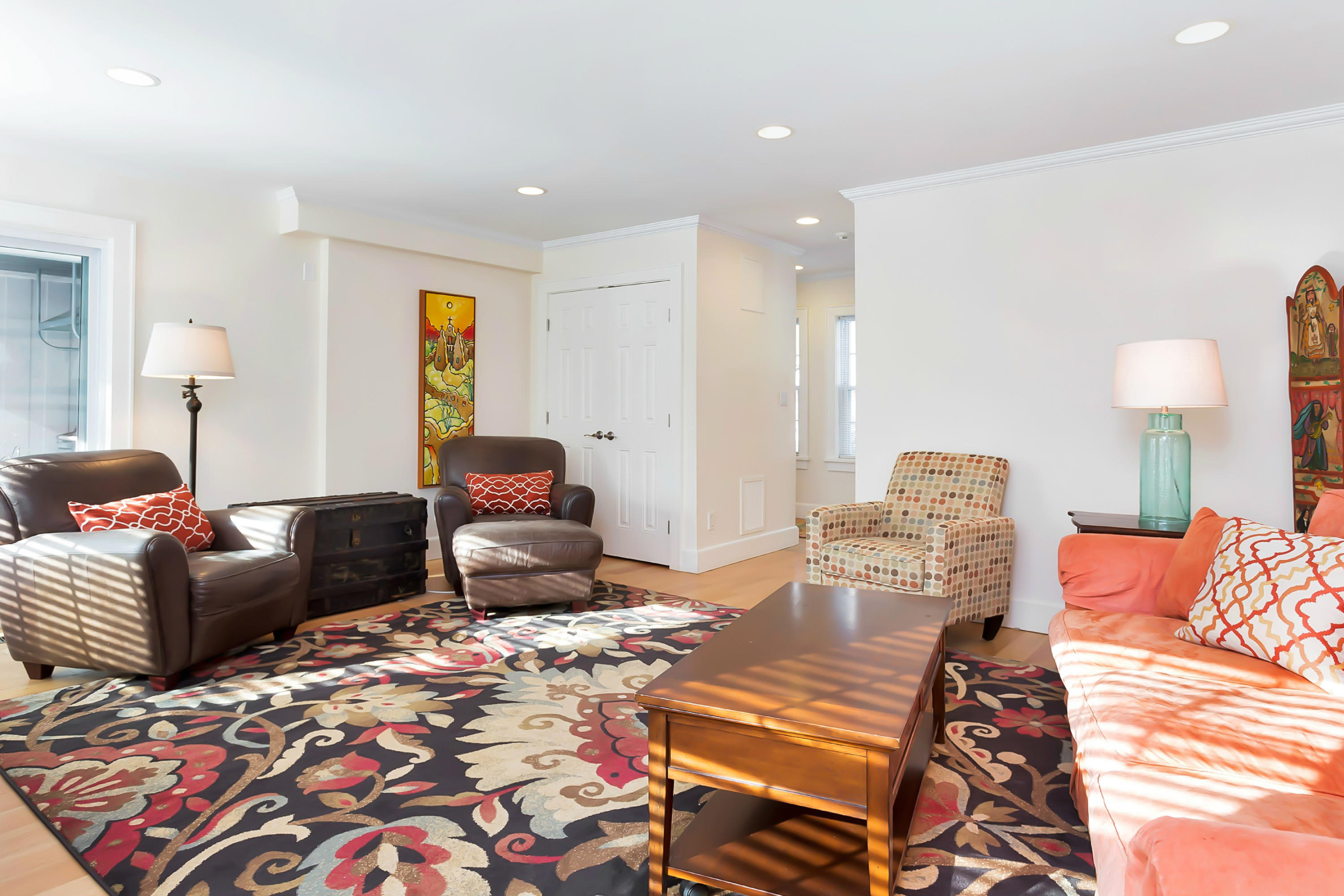 279 Silvermine Road New Canaan, CT 06840 - Photo 12 of 24 a bedroom with furniture and a lamp
