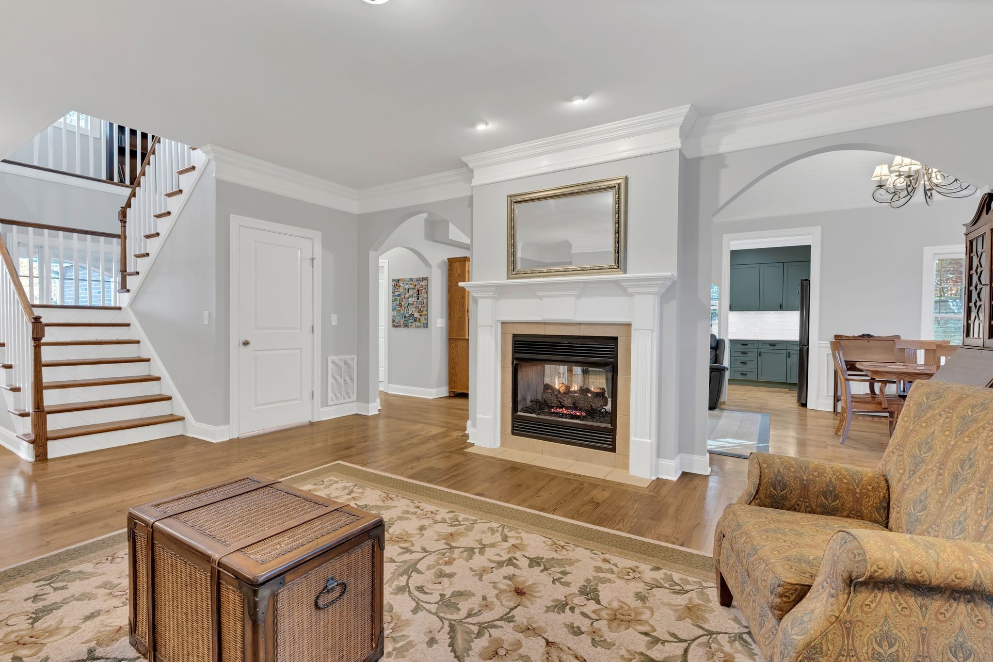 7315 McCormick Drive Fairview, TN 37062 - Photo 12 of 56 a living room with furniture and a fireplace