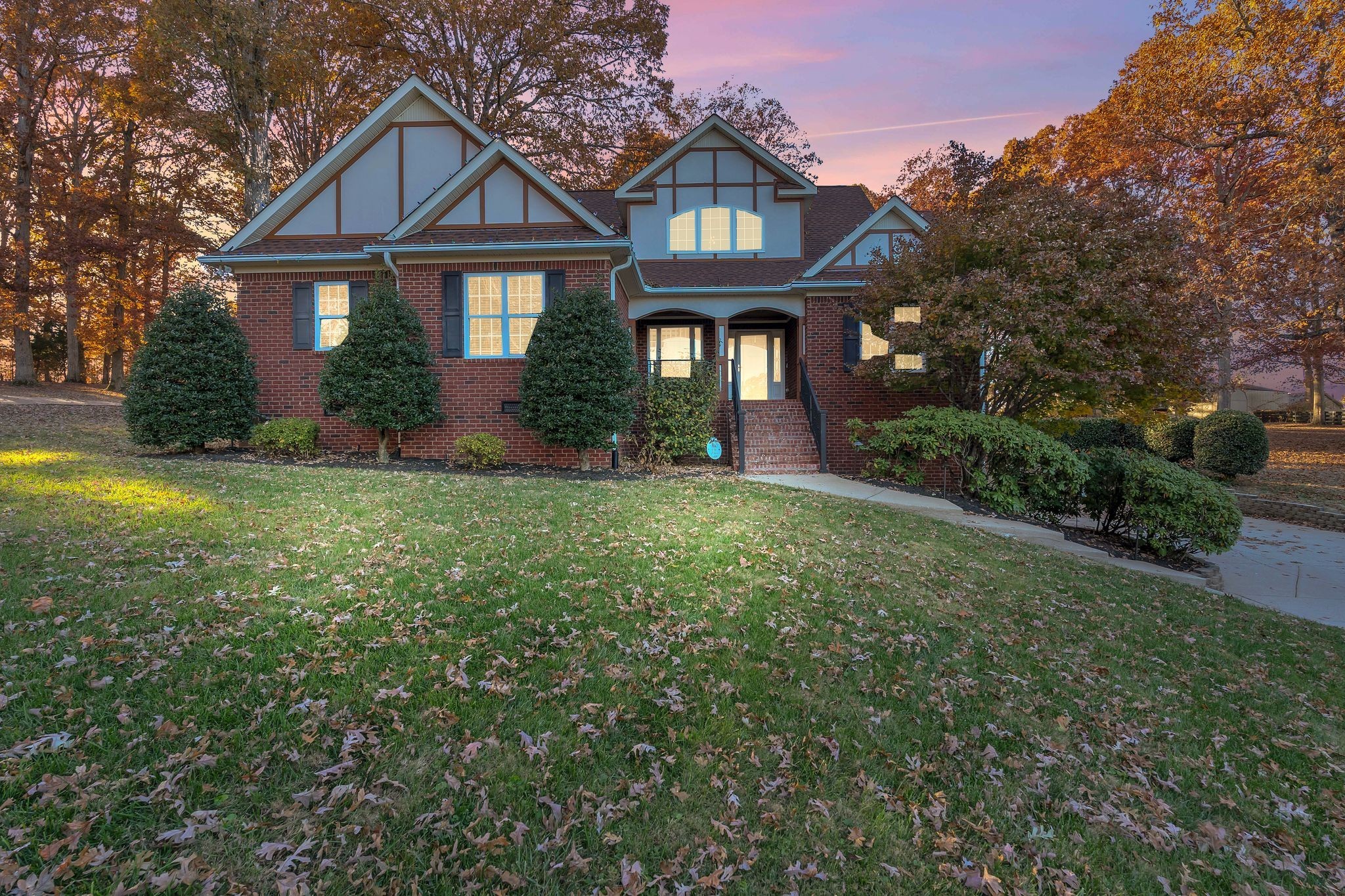 7315 McCormick Drive Fairview, TN 37062 - Photo 51 of 56 a front view of a house with a yard