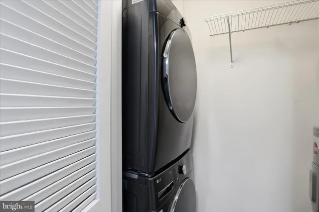 a view of a balcony with a forest