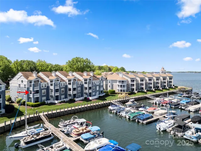a view of a city with tall buildings