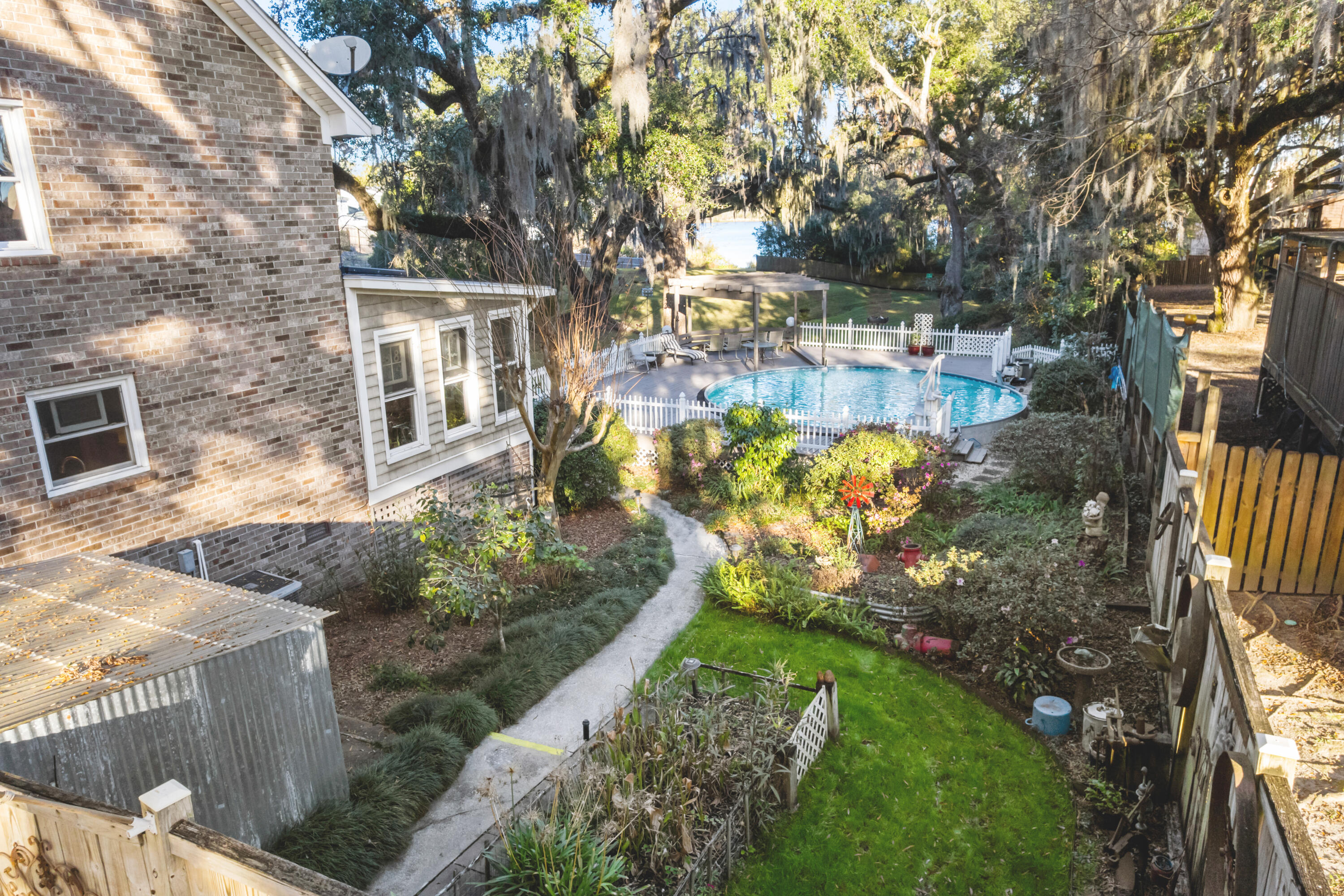 16 North Basilica Avenue Hanahan, SC 29410 - Photo 52 of 64 Garden path and pool