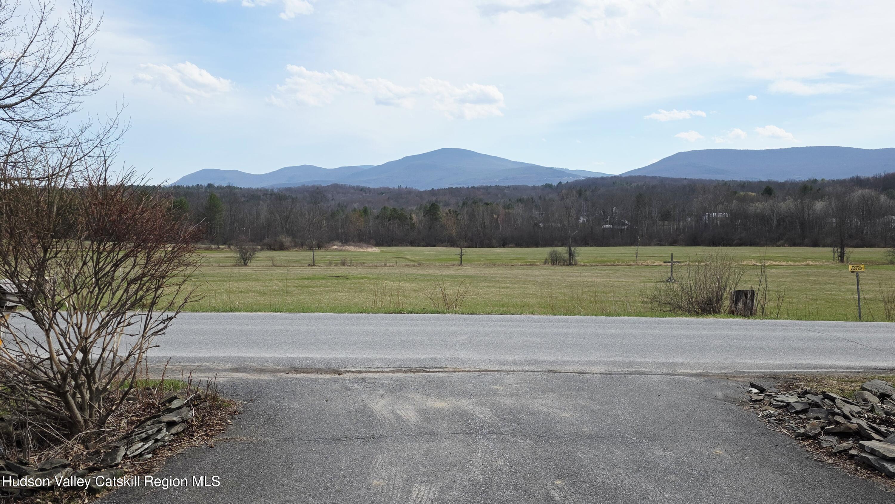 334 Stonitch Road East Durham, NY 12423 - Photo 40 of 46 a view of a lake with a field of mountains in the background