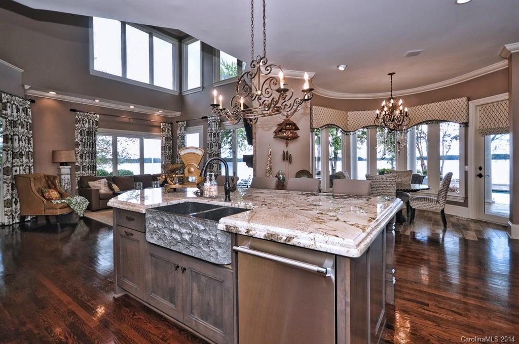 18301 Bowsprit Pointe Road Cornelius, NC 28031 - Photo 8 of 24 a view of a kitchen and dining room