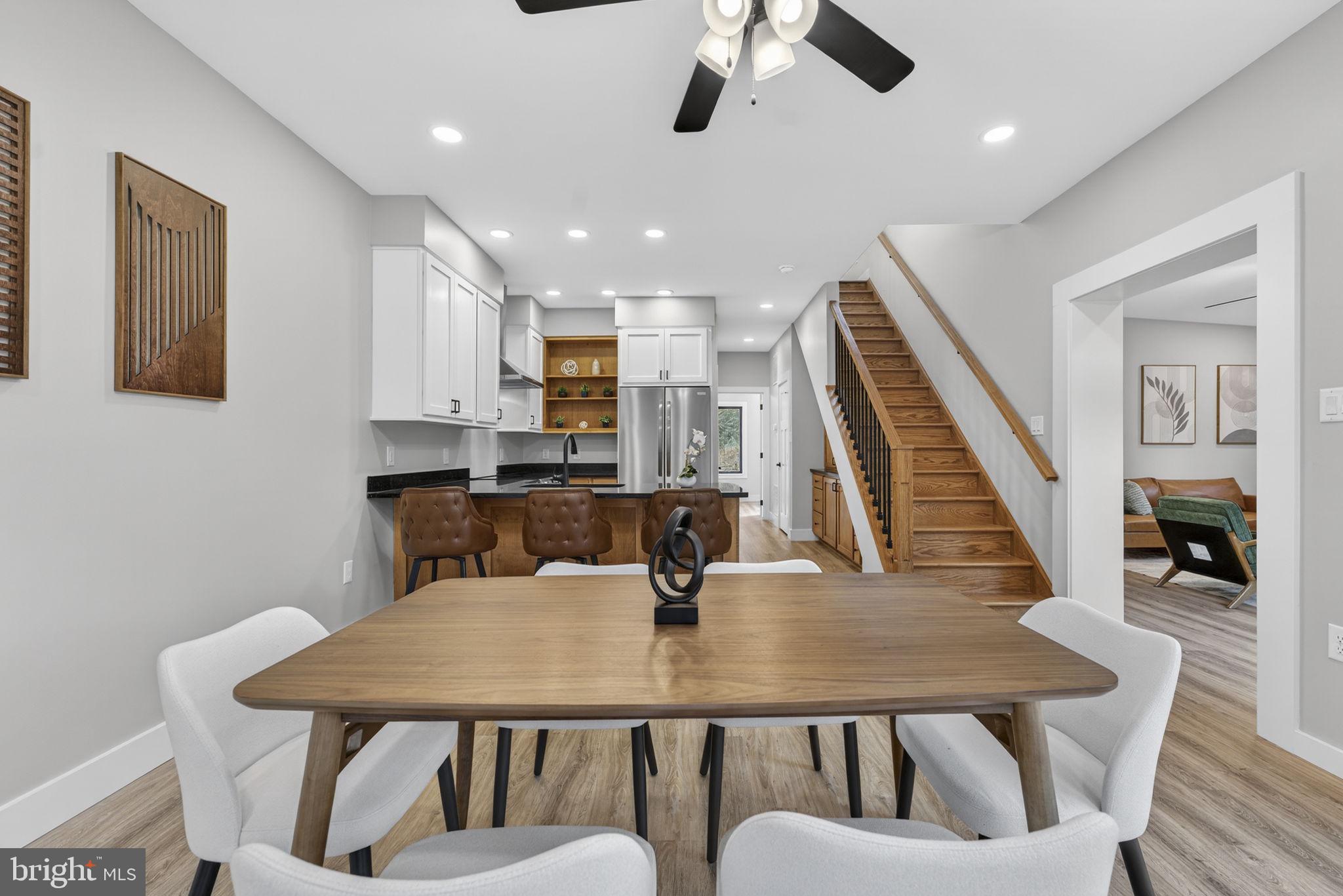 1956 Dove Hollow Road Mathias, WV 26812 - Photo 25 of 113 a kitchen with a table chairs and a dining table