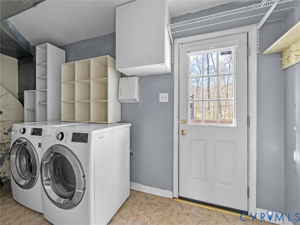 1330 Winslow Road Richmond, VA 23235 - Photo 26 of 46 a utility room with dryer and washer