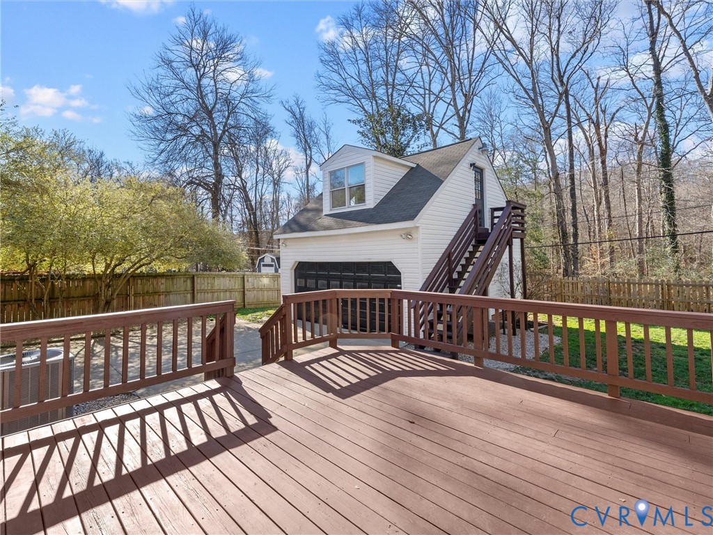1330 Winslow Road Richmond, VA 23235 - Photo 43 of 46 a view of deck with trees