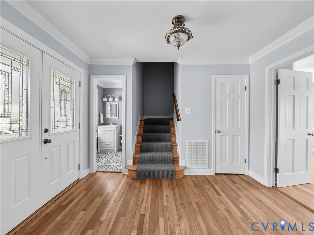 1330 Winslow Road Richmond, VA 23235 - Photo 9 of 46 wooden floor in an empty room
